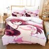 Kawaii Anime Lilith Asami Trinity Seven Bedding Set Single Twin Full Queen King Size Bed Set Adult Kid Bedroom Duvet Cover Sets