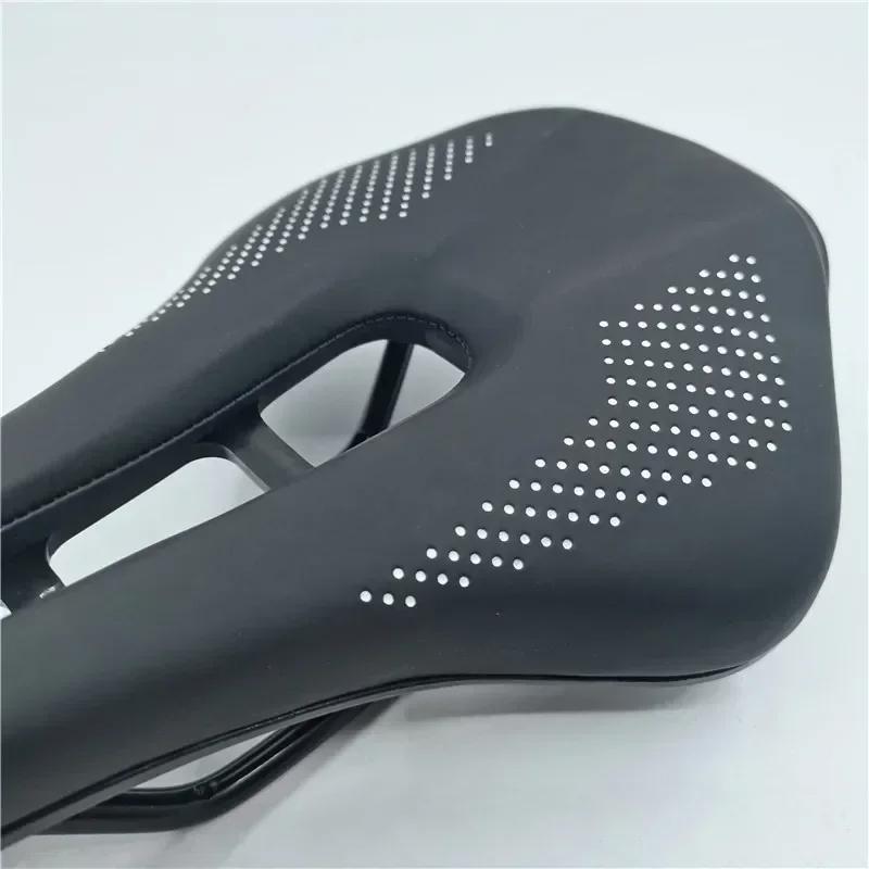 Universal Soft PU Leather Bike Saddle Anti-Skid Cushioned Comfort MTB Road Bicycle Seat for Mountain Road Bike Cycling