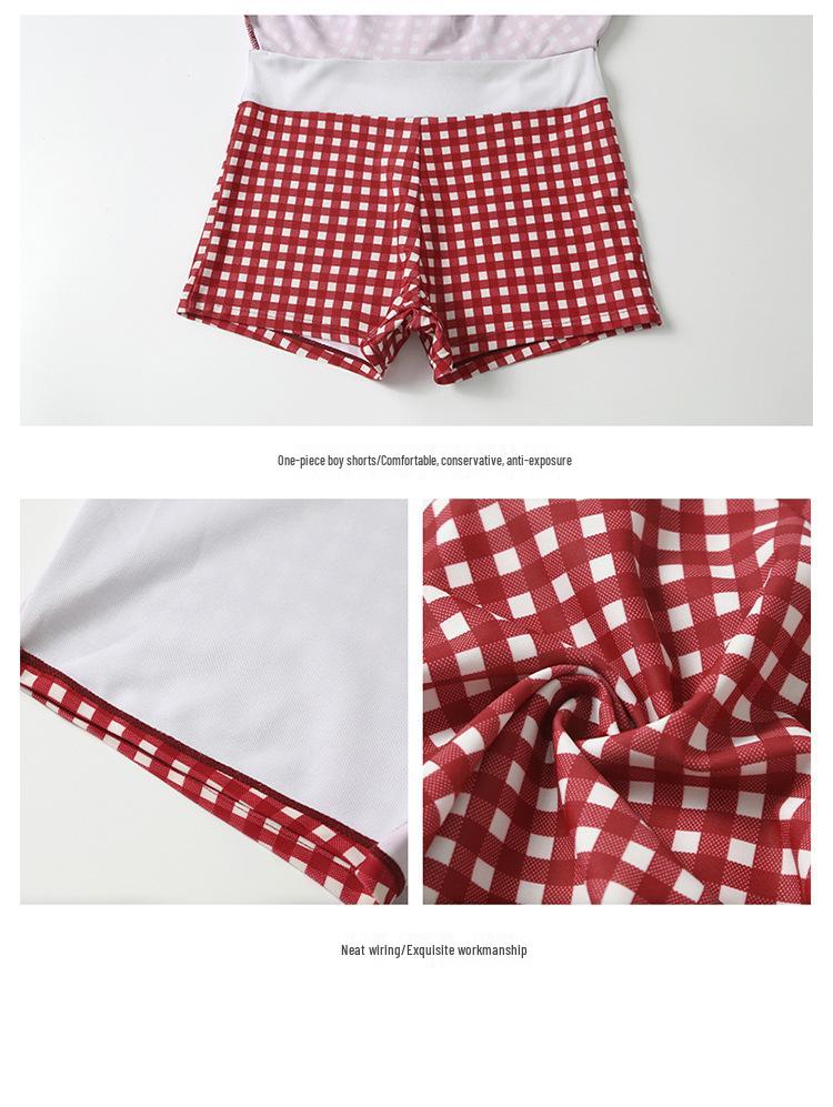 Women's Summer Skirted Split Swimsuit: Tummy Control, Slimming, Push-Up, Sexy, Student Style