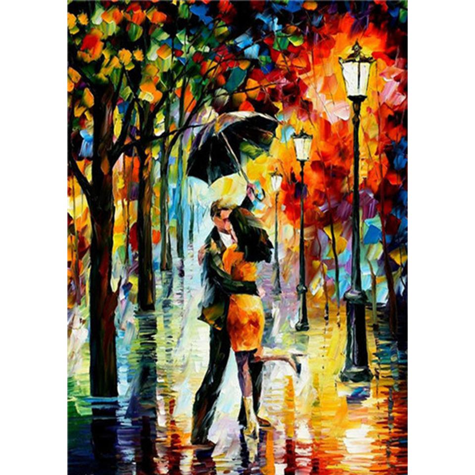 

5D DIY алмазная живопись уличный пейзаж горный хрусталь фотографии полная алмазная вышивка мозаика искусство вышивка крестиком комплект домашний декор подарки Full Round 20x30CM