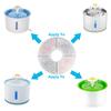 Pet Round Replaced Filters Fountain Dispenser Replacement Activated Carbon Filter Cat Water Drinking Fountain Pet Care Accessor
