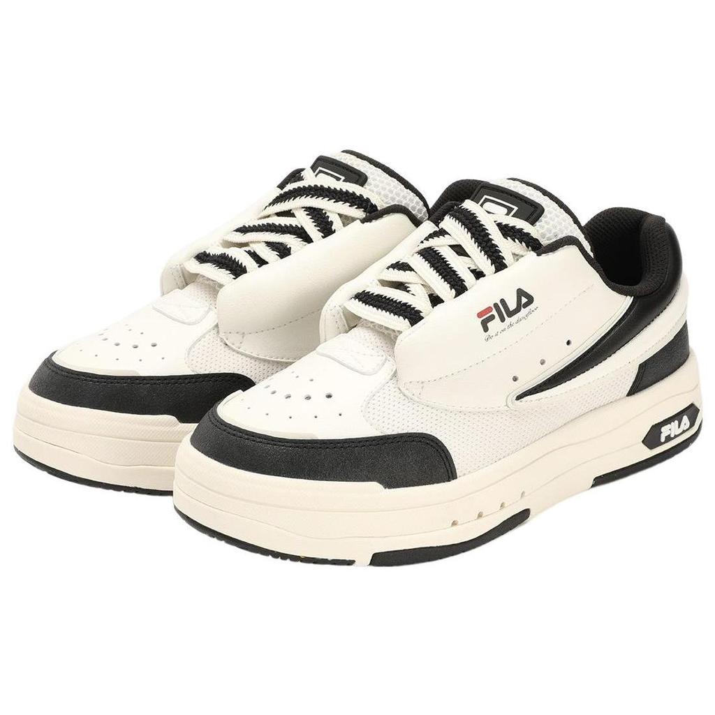 FILA Mix Low Skate Shoes 'White Black' F12M324203FWV
