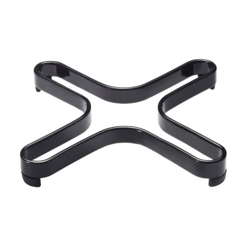 Yamazaki Jitsugyo Pot Mat, Black, Approx. W13.5 x D13.5 x H2cm, Tower 2251