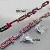 ABS Car Front Grille Emblem for Audi Quattro Logo RS6 RS7 A6 A3 A4 A5 A7 A8 Q3 Q5 Q7 RS3 RS4 RS5 Badge Exterior Accessories