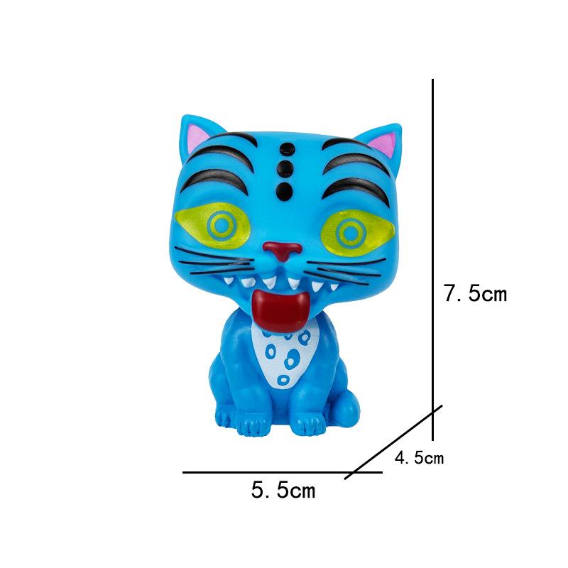 10 Stück Kpop Dämonenjäger Figur PVC Modell Anime Figur Sammlung Statue Schreibtisch Dekoration Puppen Kinderspielzeug Halloween Geschenke