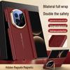 Applicable Huawei Matex7 Collector's Edition Foldable Phone Case: Magnetic Double Central Axis, Full Coverage, Anti-drop Back Cover