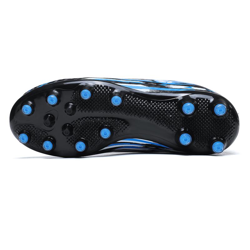 Fotbollsskor för barn med roterande spänne och dobbar Fotbollsskor för pojkar Barns fotbollsskor Konstgräs Fotbollsskor