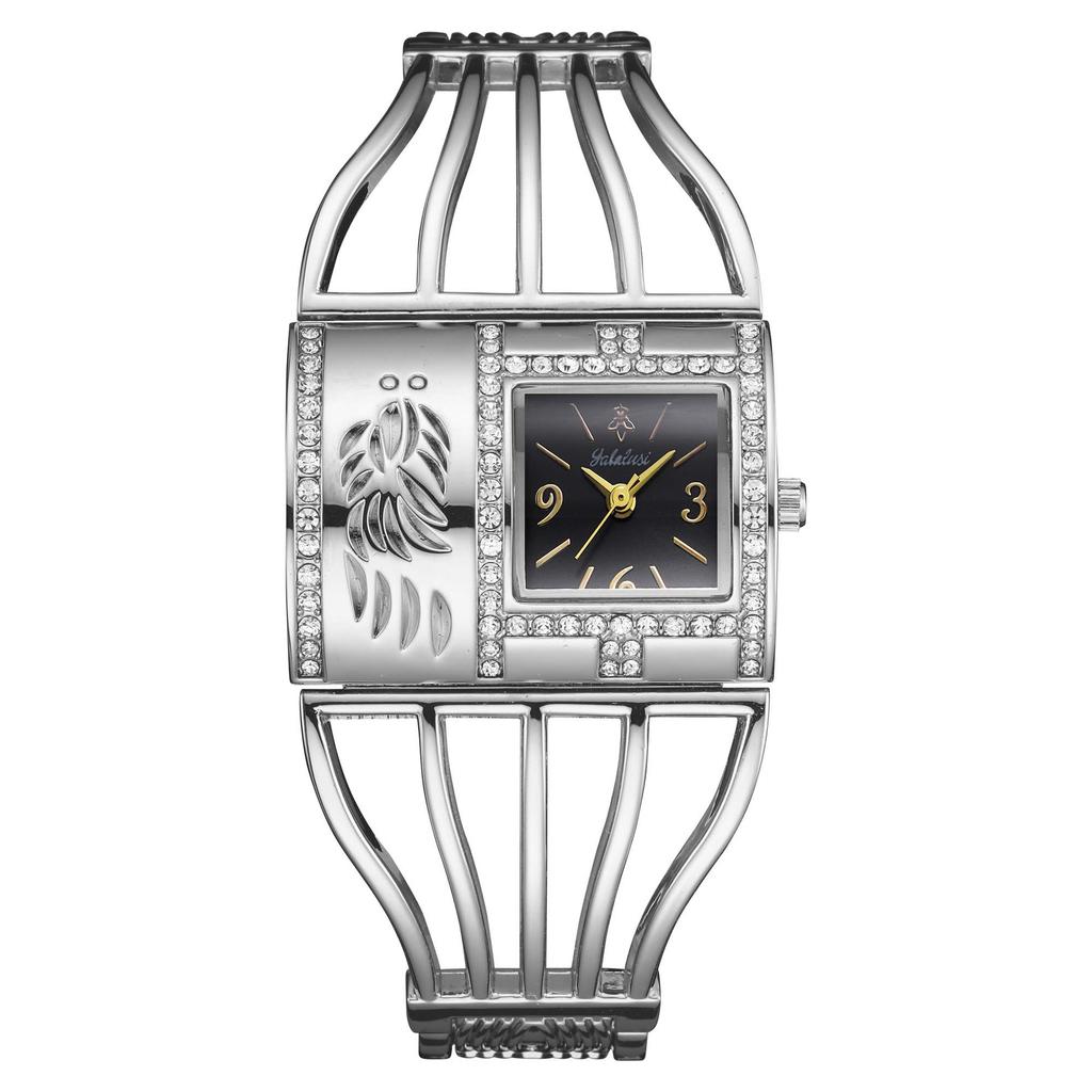 Bracciale Yalalusi Orologio da Donna Cinturino a Gabbia Diamante Orologio da Donna Moda Orologio da Donna