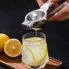 Nerezová ocel Lis na citron Manuální procesor na citronovou sponu Pro domácnost Odšťavňovače na pomeranče Citrusy Lisování ovoce Kuchyňské doplňky