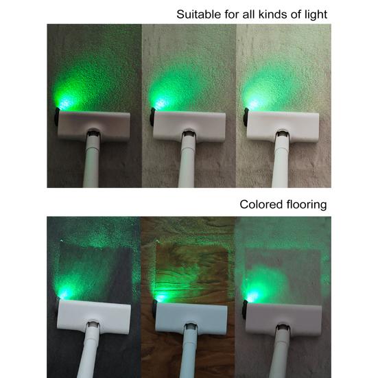 Vacuum Cleaner Dust Detection Light Pet Dog Cat Hair Micro Dust Display LED Green Lamp Universal Wireless Vacuum Attachment Accessories