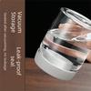 Press Type Coffee Bean Storage Jar Manual Tea Storage Container  Whole Grains Storage