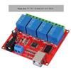 4 Channel 24V Computer USB Smart Switch Controller PC Relay Drive Module Expansion Board