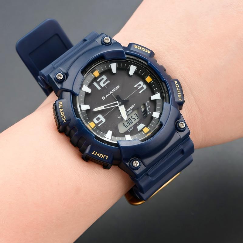 Reimveske for Casio G-Shock AQ-S810 Menn Kvinner Erstatning Matt Gummi Silikon Klokkereim Armbånd