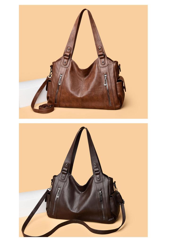 Retro Fashion Women's Tote 2026: Versatile High-End, Large Capacity Underarm Bag