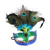 Påfågelfjäder Mask för Eleganta Firanden - Omfamna Din Inre Glamour.