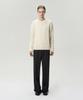 Liimaen Unisex Wool Blend Knit Top Ivory