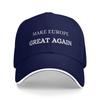 Make Europe Great Again Golf Cap Merchandise Classic  Dad Hat For Unisex Women Daily Headewear  Adjustable Fit