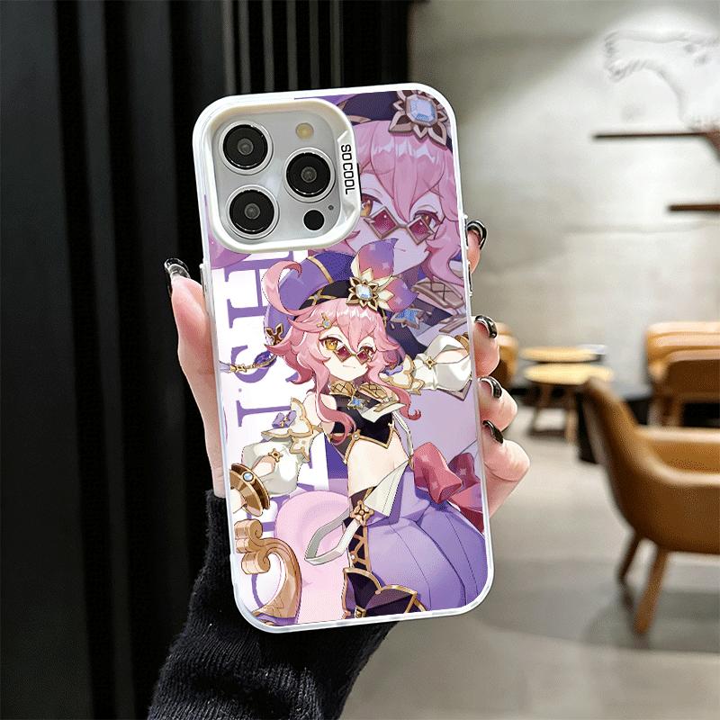

Genshin Impact Anime Shockproof Phone Case for iPhone 17 Air 16 16E 15 Pro Max 14 Plus 13 Mini 12 Back Cover Anti Fall Fundas iPhone 14 Plus