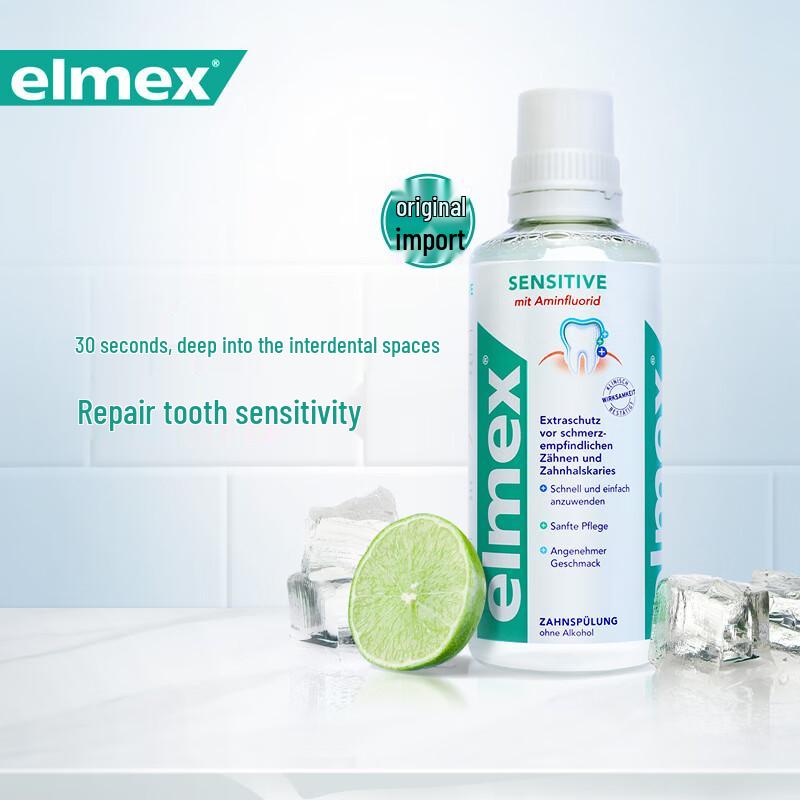 ELMEX Sensitive Fresh Breath Mouthwash