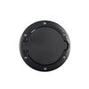 Black Fuel Tank Cap Cover Auto Car Aluminum Alloy ABS Fuel Door Gas Lid Tank Cap Cover Black for Jeep Wrangler JK JKU 2007-2018