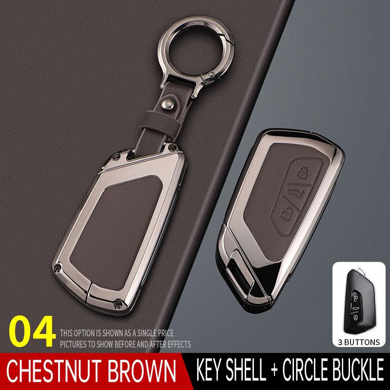 Compatible Key Case for Volkswagen Golf 8, ID.4, ID.3, Tiguan, Passat, Lingdu, Lanxun, and Touareg.