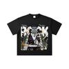 260 GSM Double Yarn 32 Count 100% Cotton Demon Slayer V112 Gyomei Print Unisex Heavy Cotton T Shirt