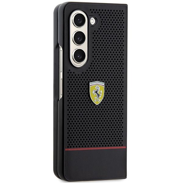 Ferrari Fehczfd5Psek Z Fold5 F946 Czarny/Black Hardcase Perforated Line