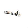 Deer Swan Wall Sculpture Hanging for Garden Fence Outdoor Indoor Porch Decorative Tabletop Ornament
