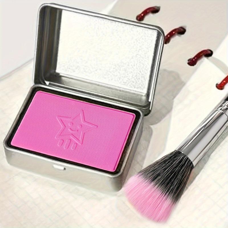 Monochrome Blush Powder for Face Makeup 1pcs ярко-розовый