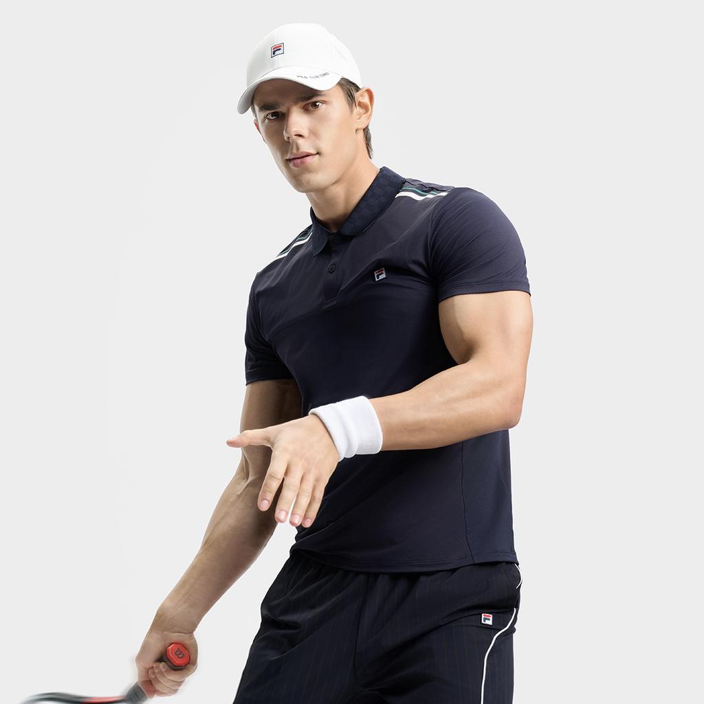 Fila Polo Shirt Men's RD Royal Blue A11M433120F-NV