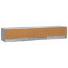 TV Cabinet Grey Sonoma 147 X 34.5 X 27 Cm Particleboard