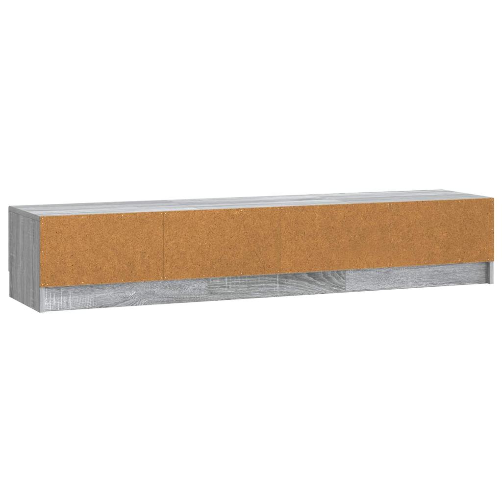 TV Cabinet Grey Sonoma 147 X 34.5 X 27 Cm Particleboard