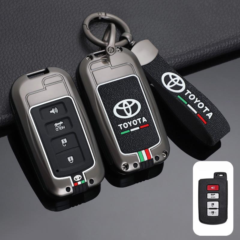 Car Remote Key Case Cover Shell for Toyota Corolla Camry RAV4 Highlander Auris CHR Avalon Land Cruiser Auto Keychain Accessories