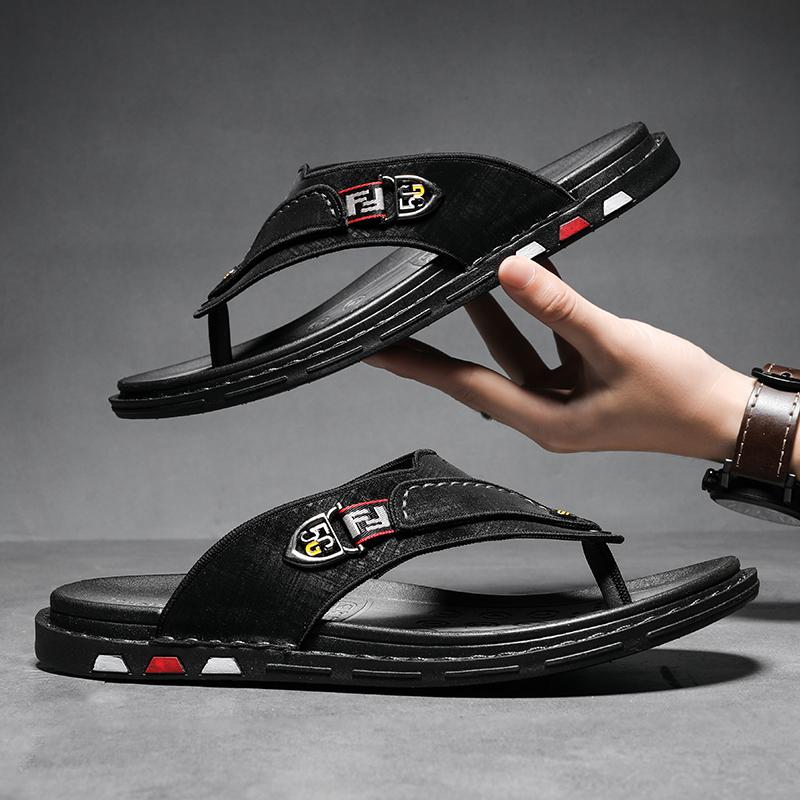 Módní trend Muži Boty Jednoduché žabky Lehké Přímořské pantofle Ležérní Muži Obuv Plážové sandály Pantofle Léto Volný čas Žabky s otevřenou špičkou