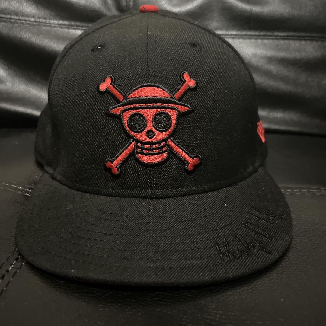 

[USED] New Era x One Piece Monkey D. Luffy Pirate Flag Cap, Size 7 3/8