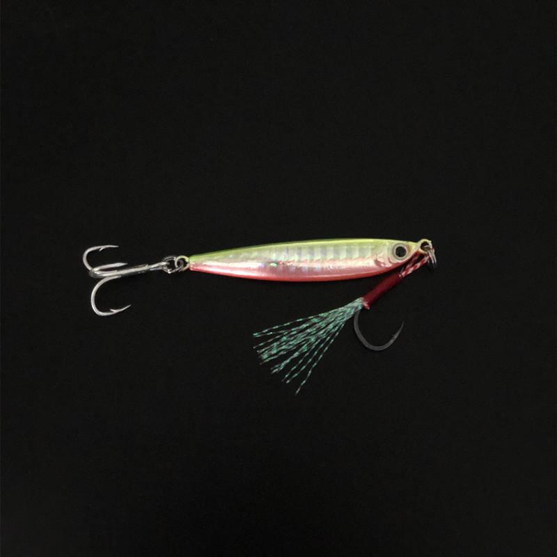 S-Shaped Glow Imitation Fish Spinner: Freshwater Long-Cast Metal Mackerel/Mandarin Bait
