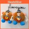 Funda de Caja de Pañuelos de Peluche Mr. Potato con Decoración Suave de Felpa para la Habitación de los Niños