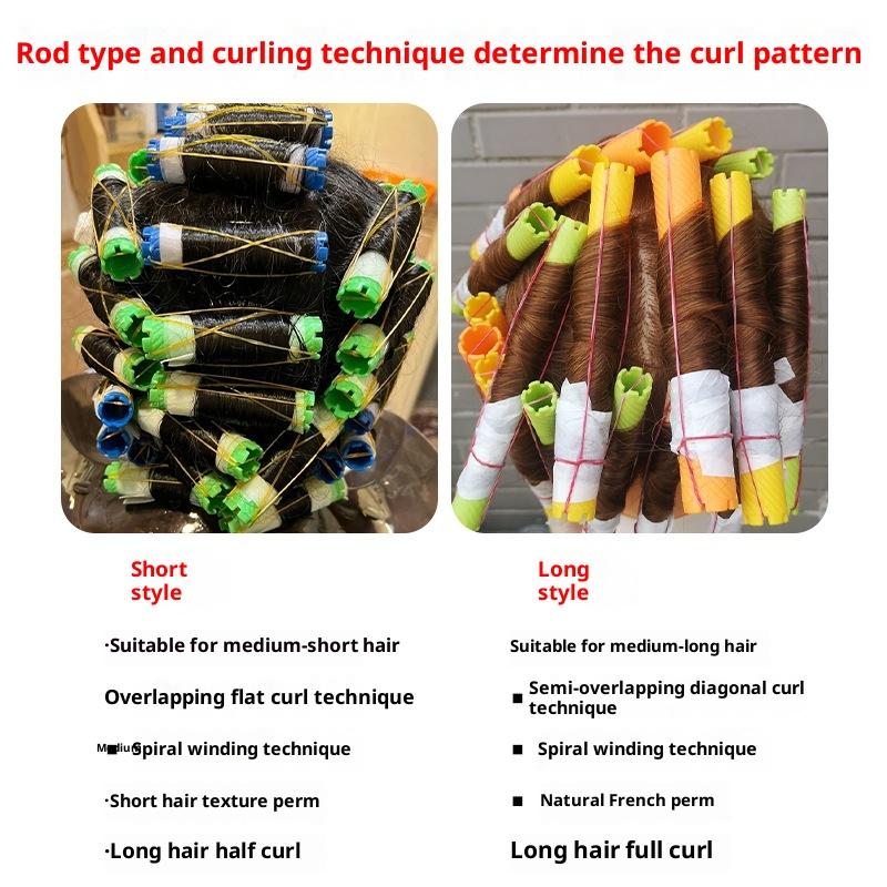 6 szt. Bezgrzewne lokówki do włosów Bez ciepła Wałki do włosów Miękki wałek do kręcenia Pull Core Lazy Curls Elastyczne wałki Formery fal Narzędzia do stylizacji włosów
