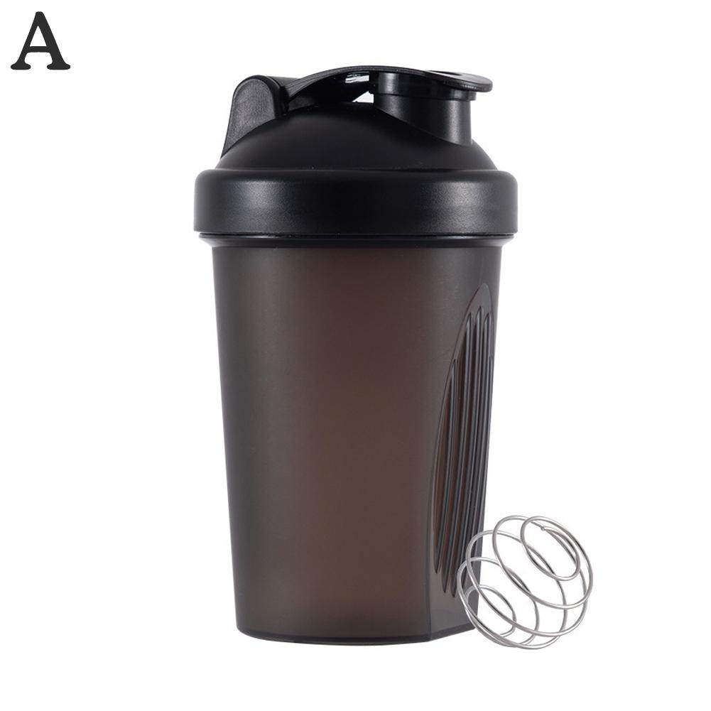 NEW 400ML Shaker Bottles Sport Water Cups Whey Protein Powder Mixer Bottle Fitness Gym Shaker Outdoor Portable Plastic Drink Cup