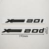 BMW X1 X2 X3 X4 G01 3D ABS Car Letters Logo XDrive 20d X Drive 20i Rear Trunk Badge Side Fender Emblem Exterior Accessories