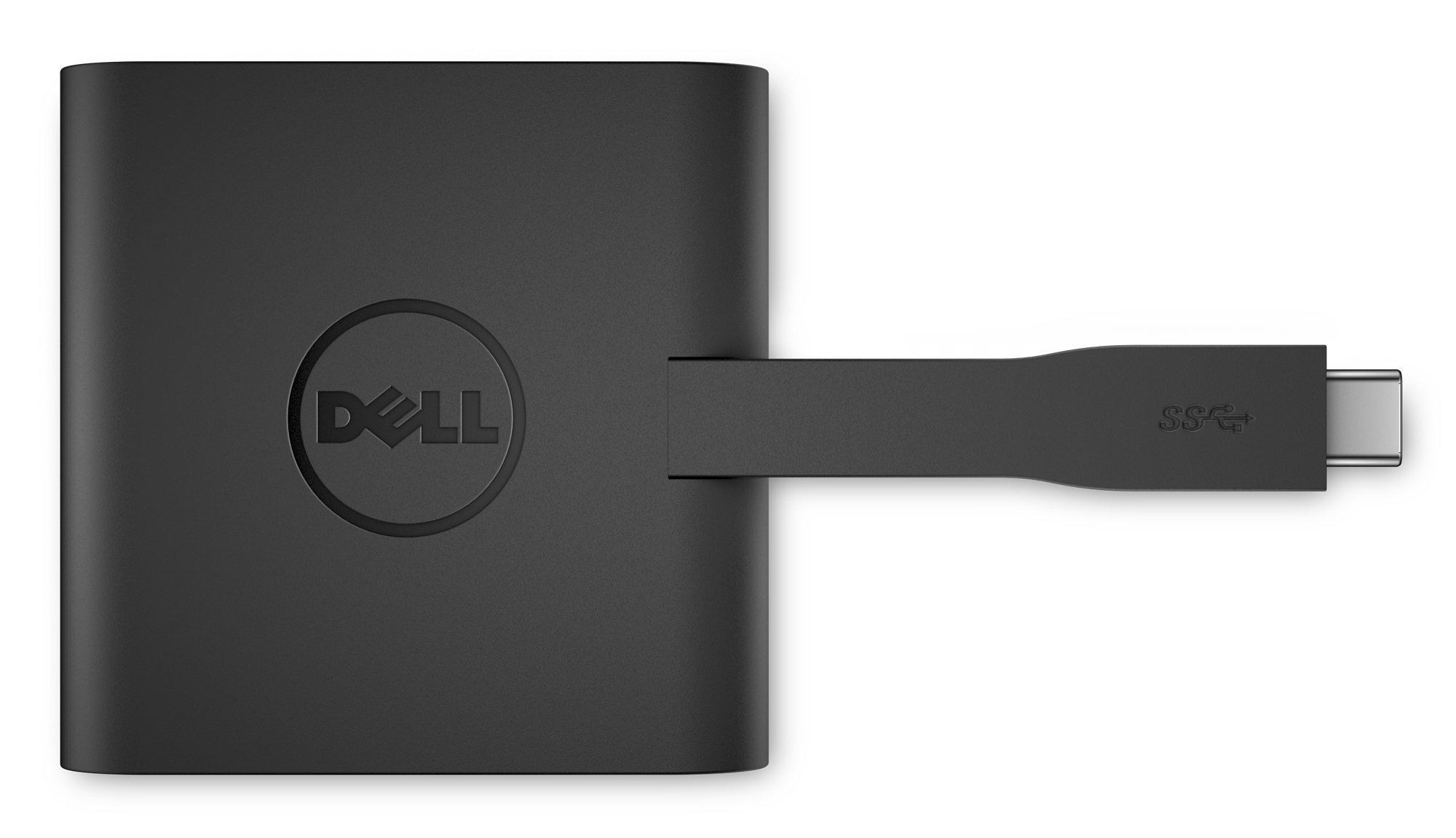 

Адаптер расширения терминала для ноутбука Dell DA200 USB3.0 (Тип C) (HDMI/VGA/LAN/USB3.0) чёрный