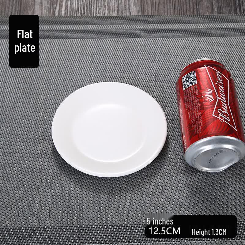 Nordic Style Round Ceramic Dinner Plate