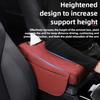 3 In 1 Car Armrest Box Cushion Universal Storage Bag Car Tissue Box Central Elbow Height Pad Multifunctional Tissue Boxes
