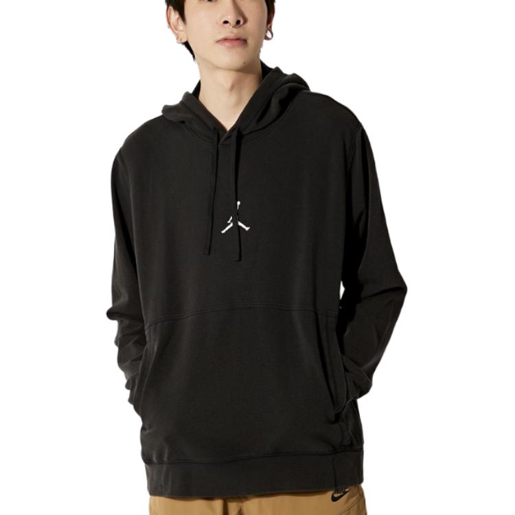 Jordan Sweatshirts Men's Black Hooded Moderate Other DA9861-010