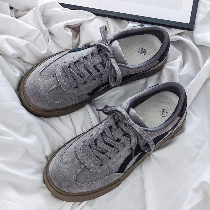 Men S German Training Shoes Canvas Sports Board Shoes Couple Versatile