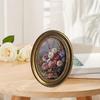 Ornate Picture Frame Hanging or Standing Gift Antique Design Resin Photo Holder for
