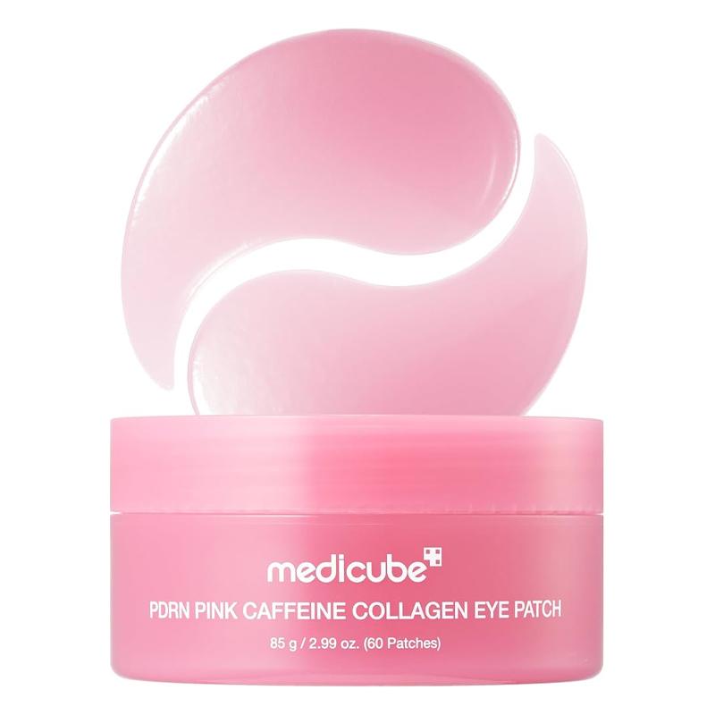 [medicube] PDRN Розовые Кофеиновые Коллагеновые Патчи для Глаз 85г 60 шт.