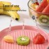 ZISIZ Disposable Plastic Fruit Picks