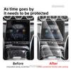 Automotive Interior Protective Film For Porsche Panamera 2017 2018 2019 2020 Transparent Sticker LHD RHD Door Panel Style A/B