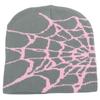 Unisex Spider Web Knit Hat: Warm, Windproof Autumn/Winter Fashion Beanie